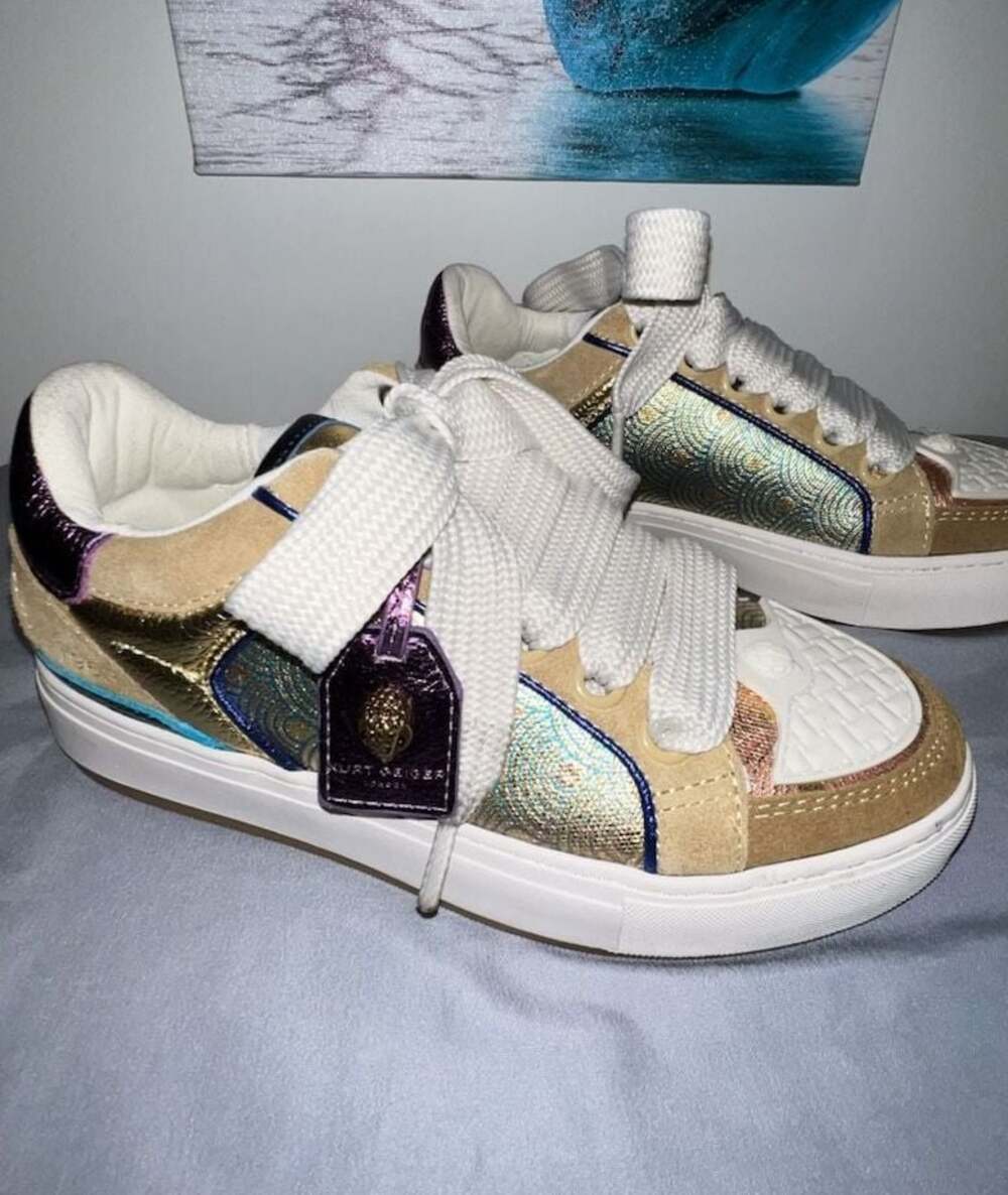 Kurt Geiger London Women's Southbank Tag Platform Sneakers